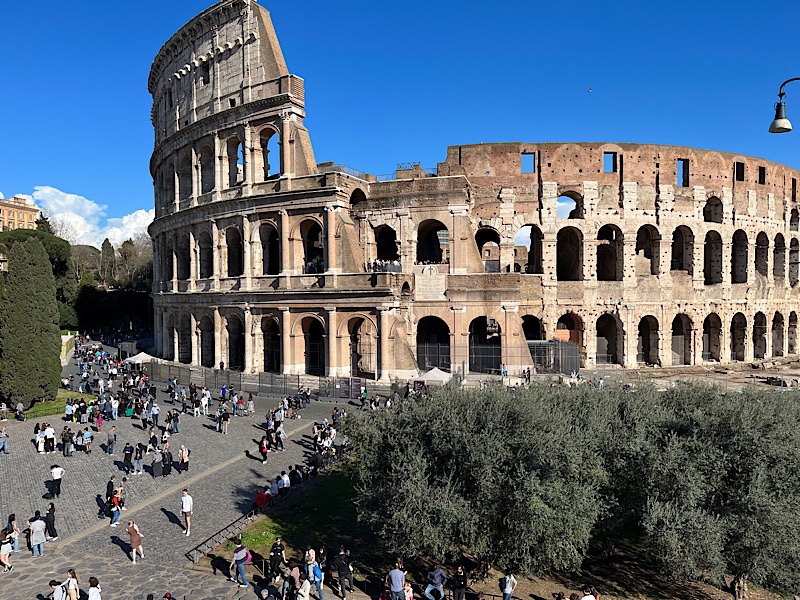 Das Colloseum in Rom
